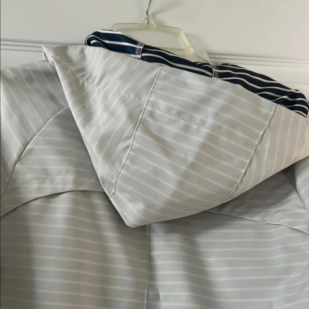 LIV Outdoor Women's Striped Gray All Weather Jacket - Picture 7 of 7